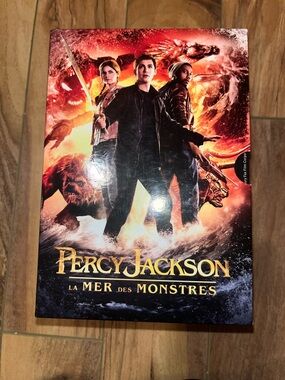 Percy Jackson La Mer des Monstres livres Romans books French lot of 5
